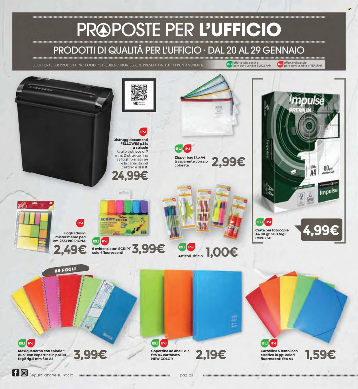 Volantino Interspar - 20/1/2023 - 29/1/2023. Pagina 20