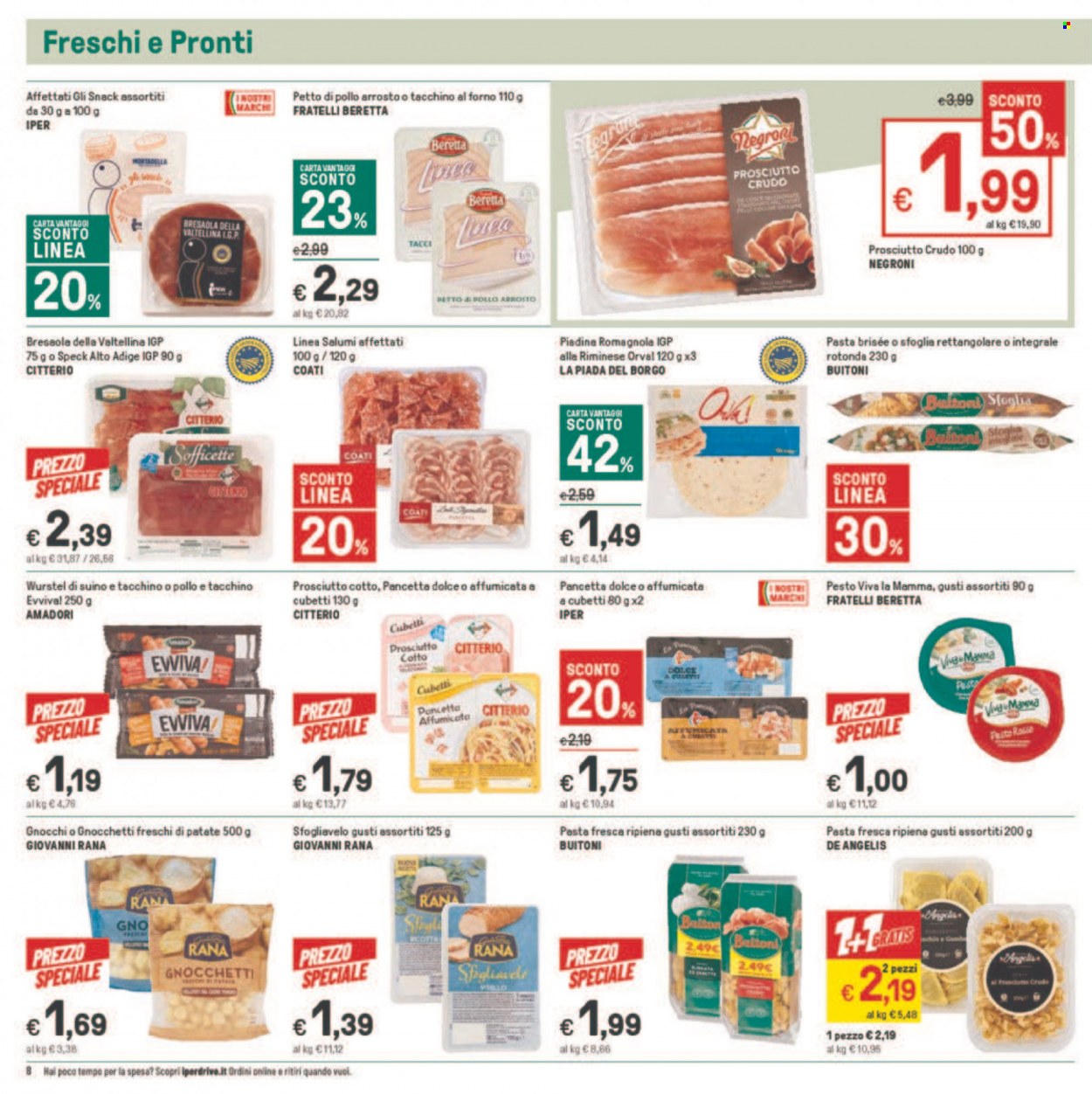 Volantino Iper, La grande i - 23/1/2023 - 5/2/2023. Pagina 8