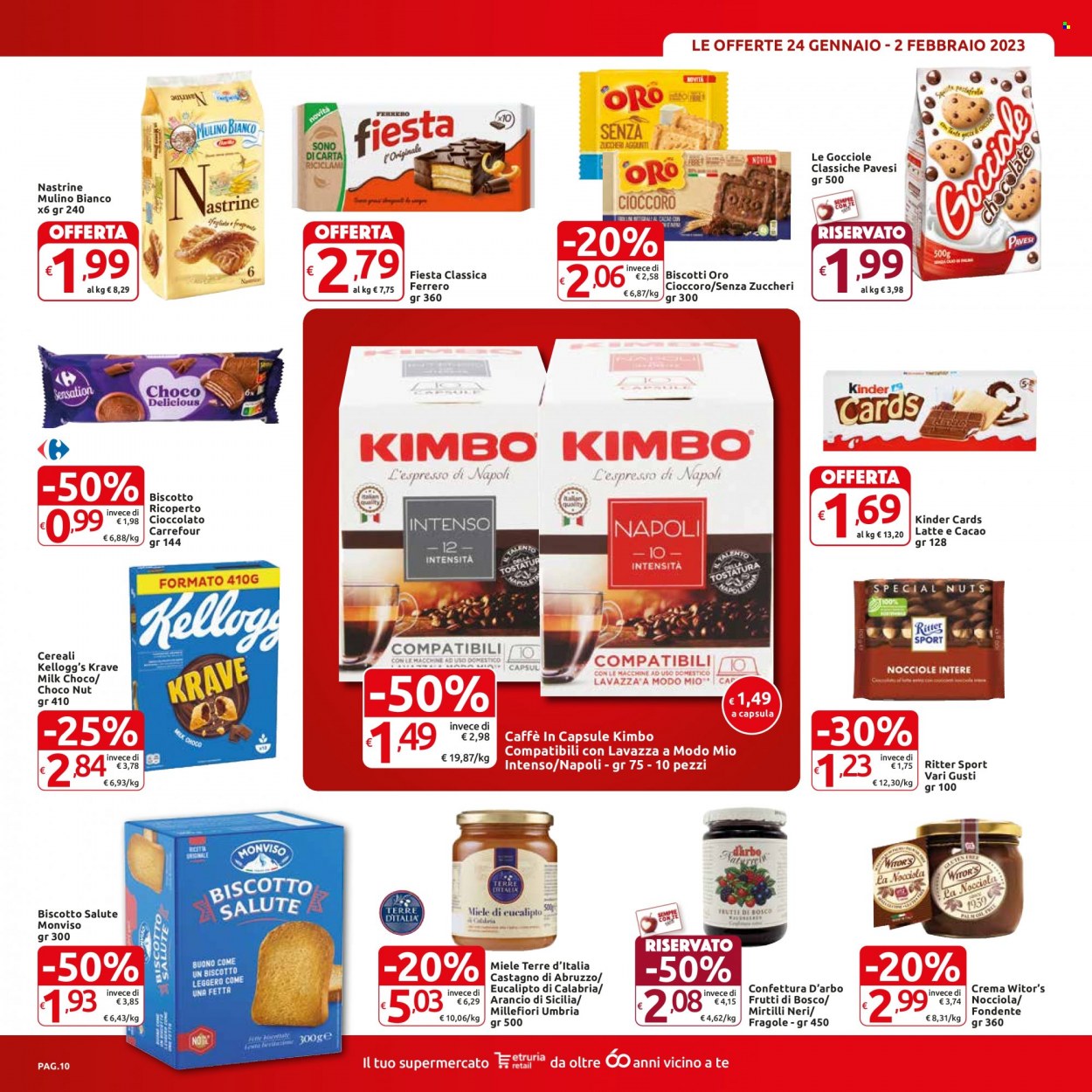 Volantino Carrefour - 24/1/2023 - 2/2/2023. Pagina 10