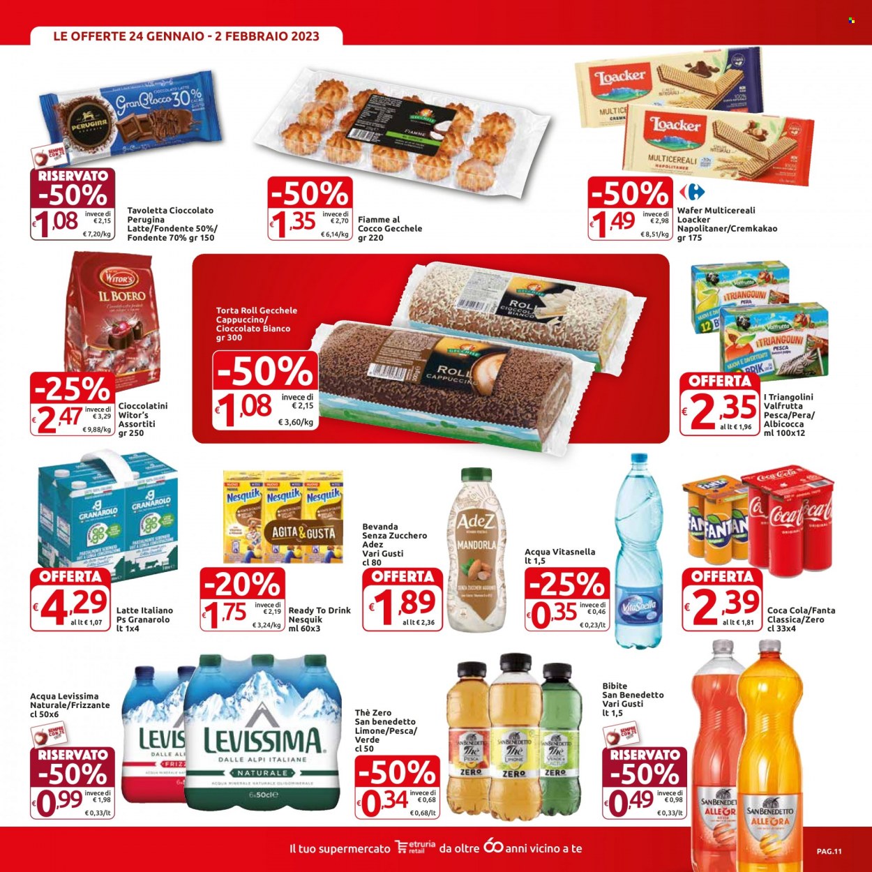Volantino Carrefour - 24/1/2023 - 2/2/2023. Pagina 11