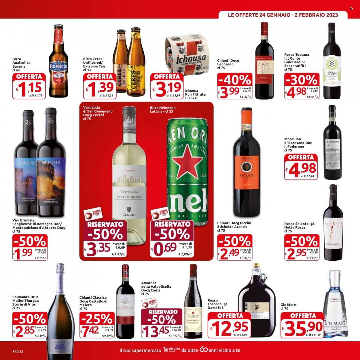 Volantino Carrefour - 24/1/2023 - 2/2/2023. Pagina 12