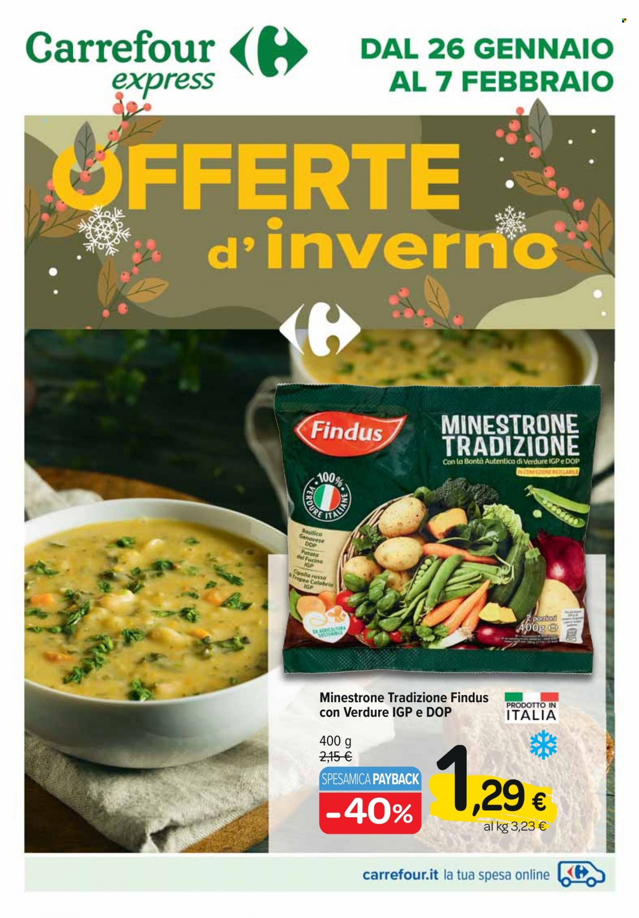 Leták Carrefour - 26.1.2023 - 7.2.2023. Strana 1