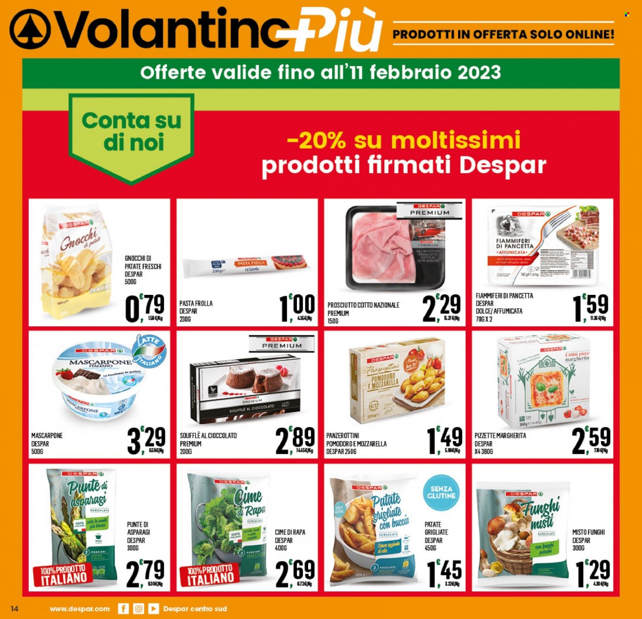 Volantino Despar - 23/1/2023 - 27/1/2023. Pagina 14