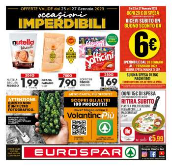 Volantino Eurospar - 23/1/2023 - 27/1/2023.