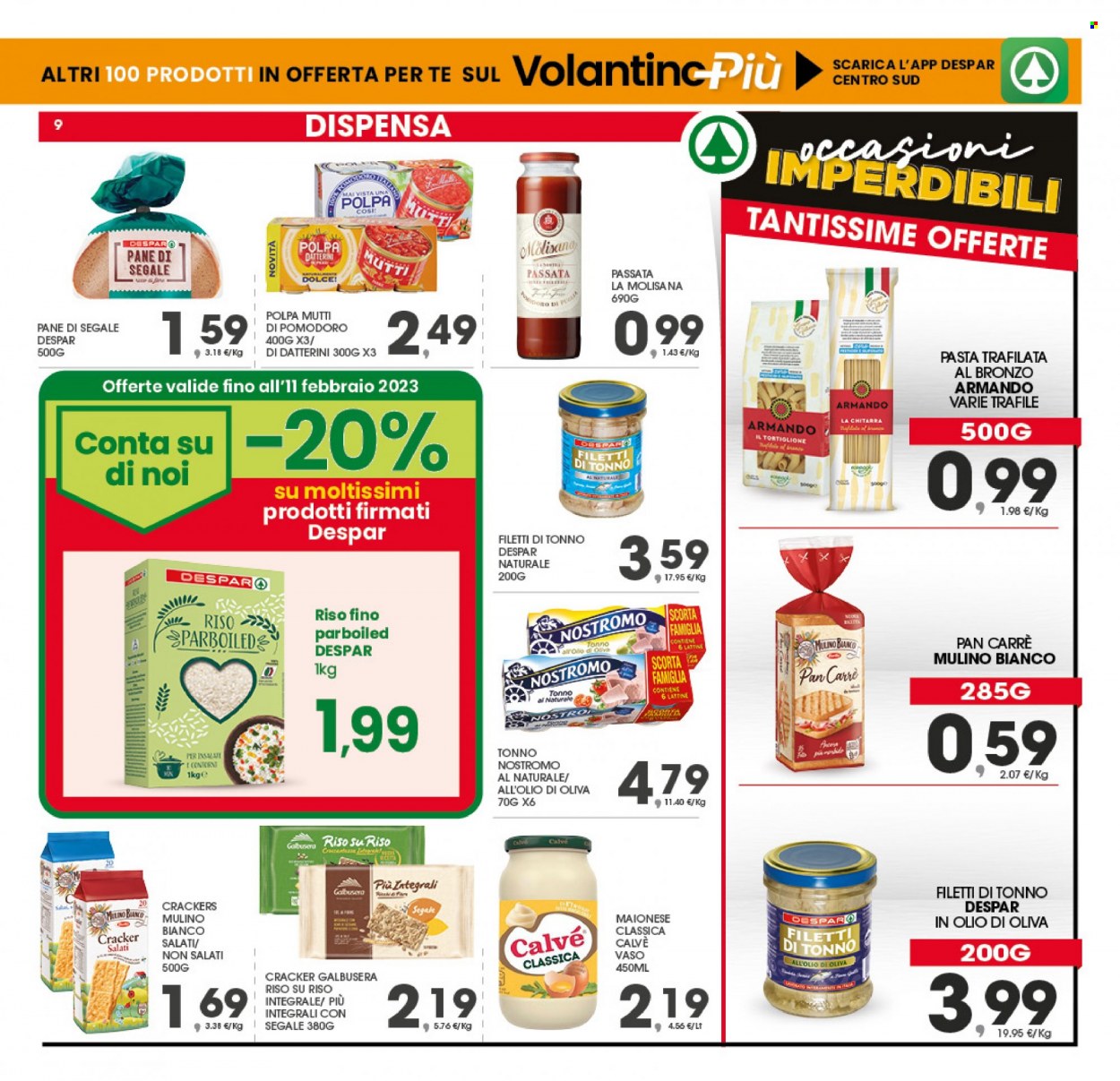 Volantino Eurospar - 23/1/2023 - 27/1/2023. Pagina 9