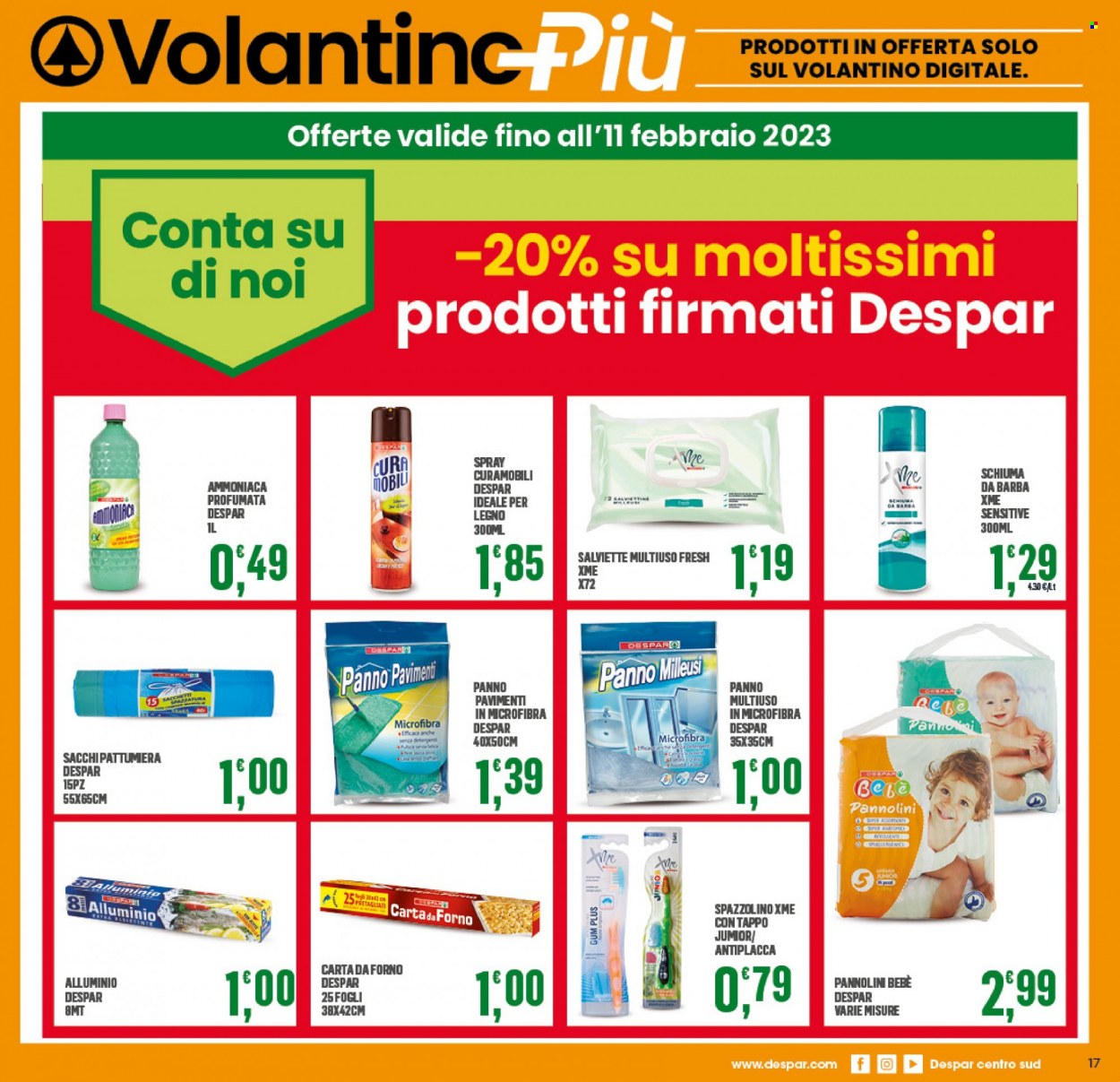 Volantino Eurospar - 23/1/2023 - 27/1/2023. Pagina 17