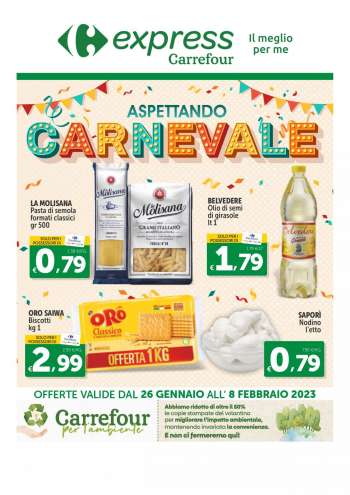 Volantino Carrefour - 26/1/2023 - 8/2/2023.