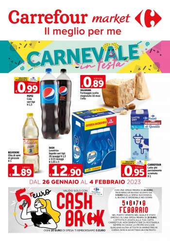 Volantino Carrefour - 26/1/2023 - 4/2/2023.