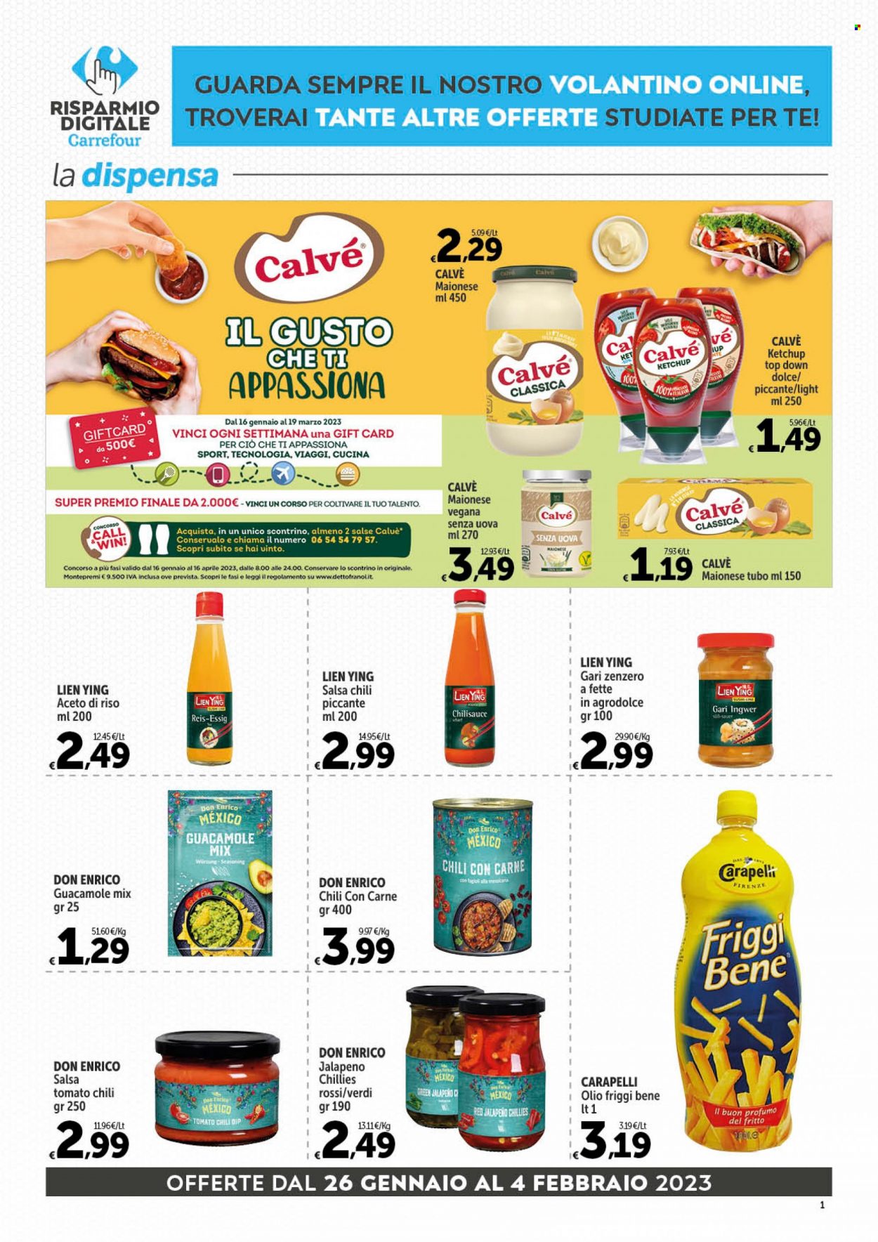 Volantino Carrefour - 26/1/2023 - 4/2/2023. Pagina 17