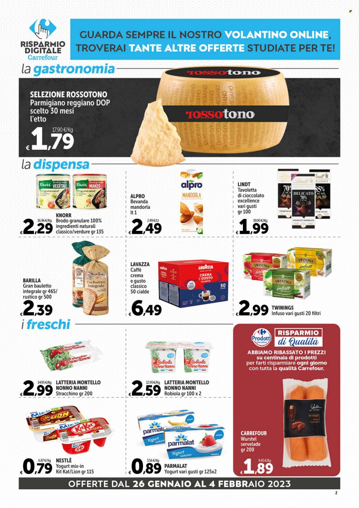 Volantino Carrefour - 26/1/2023 - 4/2/2023. Pagina 18