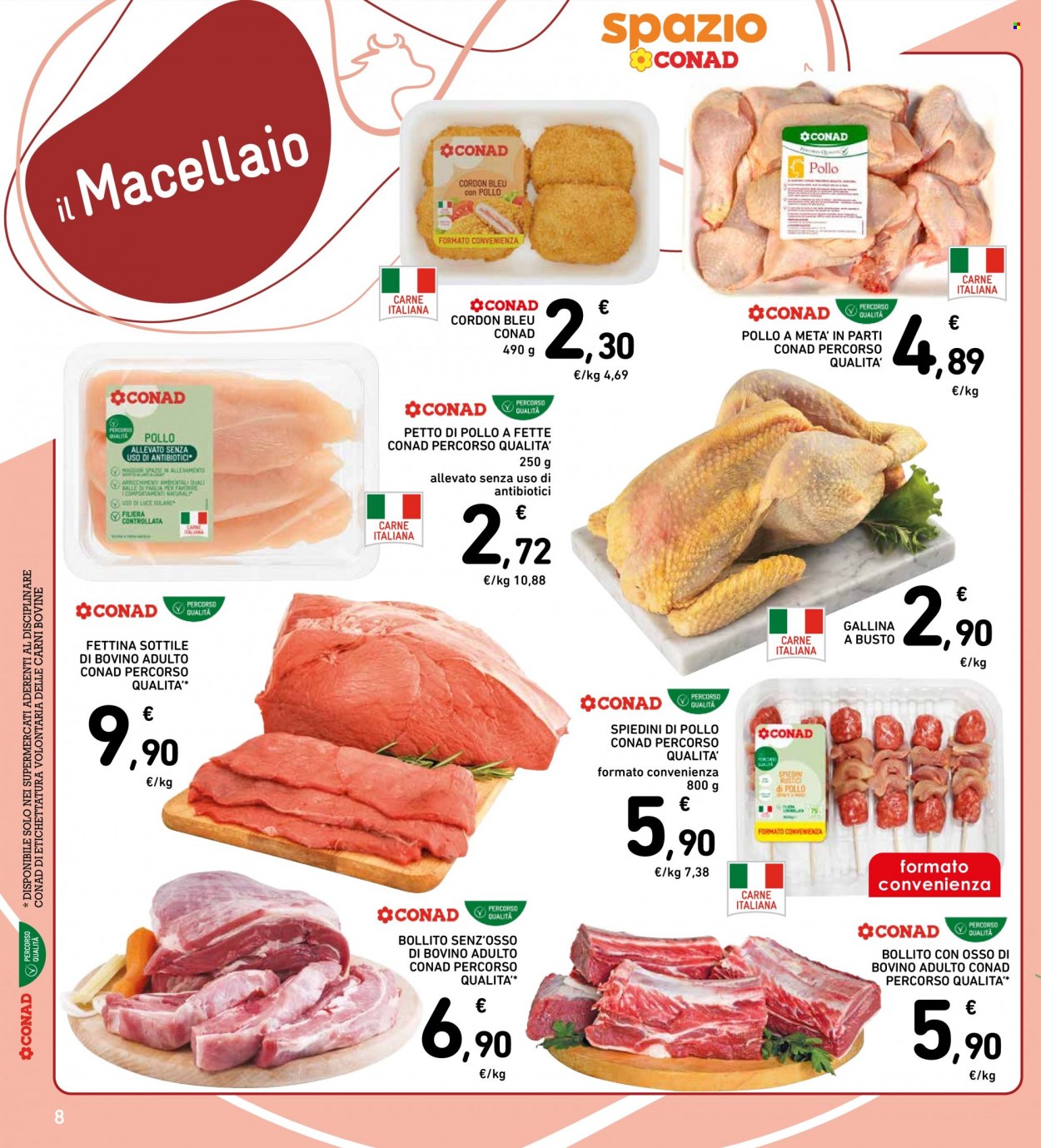 Volantino Conad - 26/1/2023 - 4/2/2023. Pagina 8