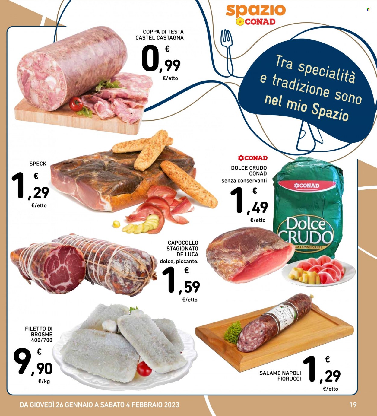 Volantino Conad - 26/1/2023 - 4/2/2023. Pagina 19