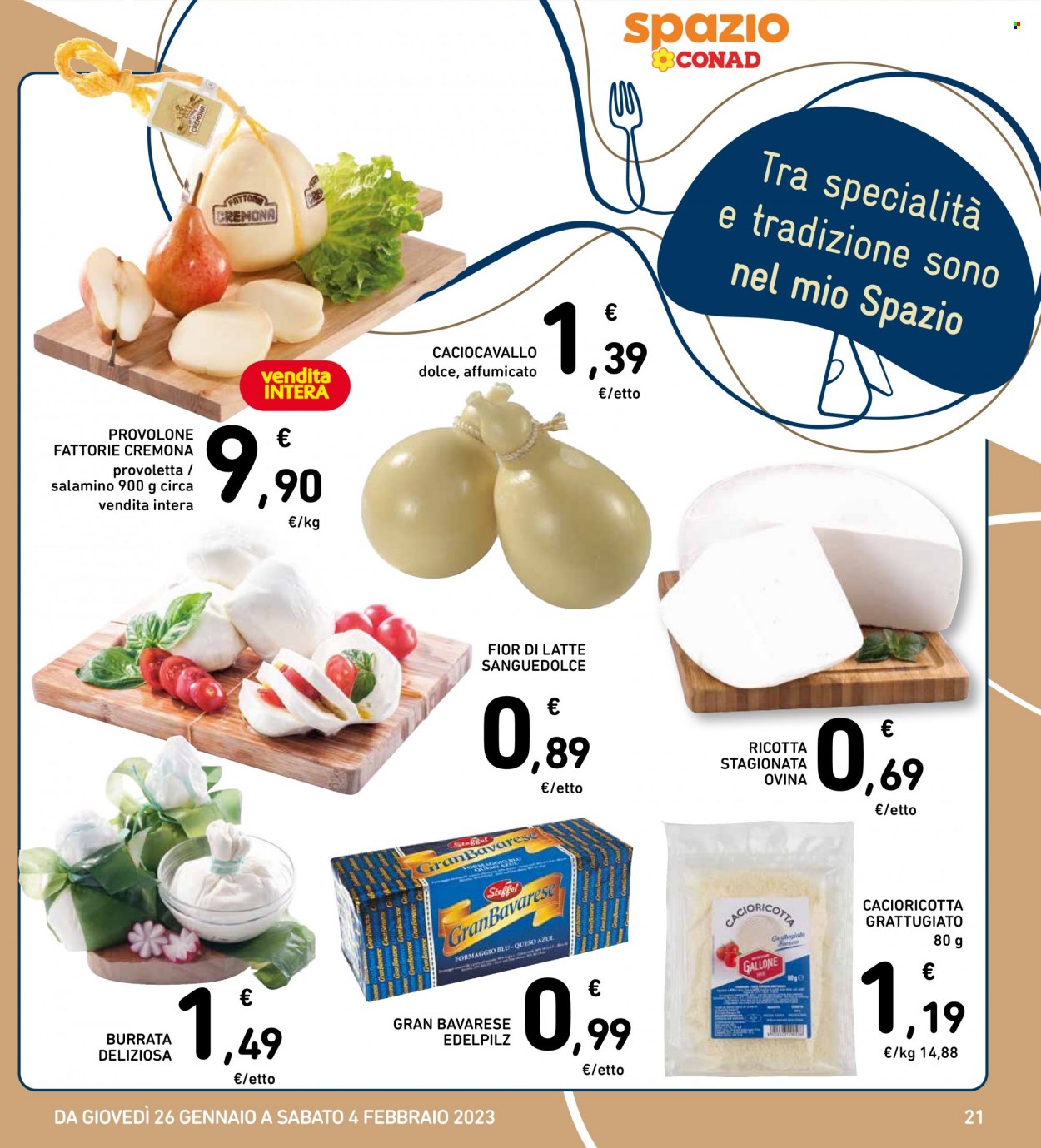 Volantino Conad - 26/1/2023 - 4/2/2023. Pagina 21