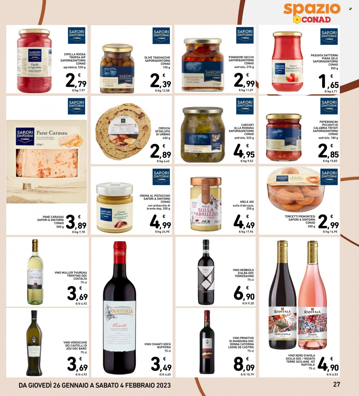 Volantino Conad - 26/1/2023 - 4/2/2023. Pagina 27