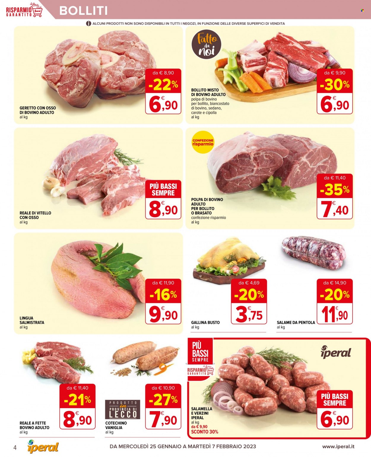 Volantino Iperal - 25/1/2023 - 7/2/2023. Pagina 4