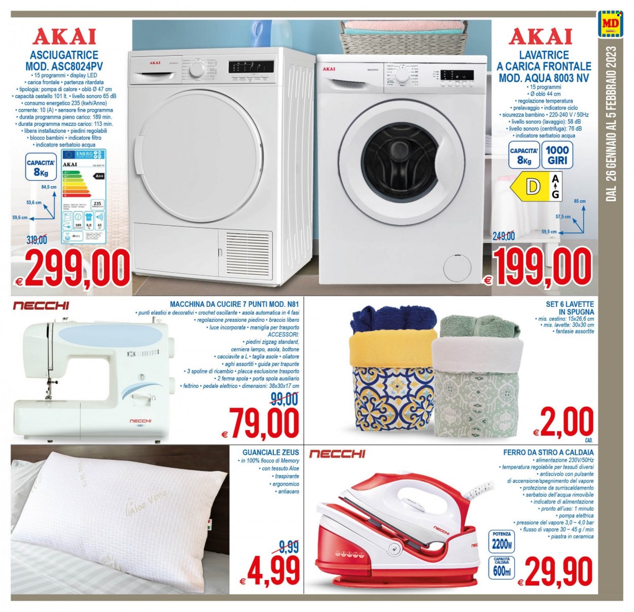 Volantino MD Discount - 26/1/2023 - 5/2/2023. Pagina 23
