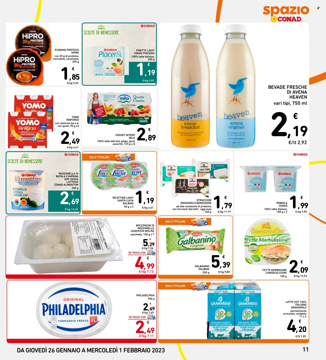 Volantino Conad - 26/1/2023 - 1/2/2023. Pagina 11