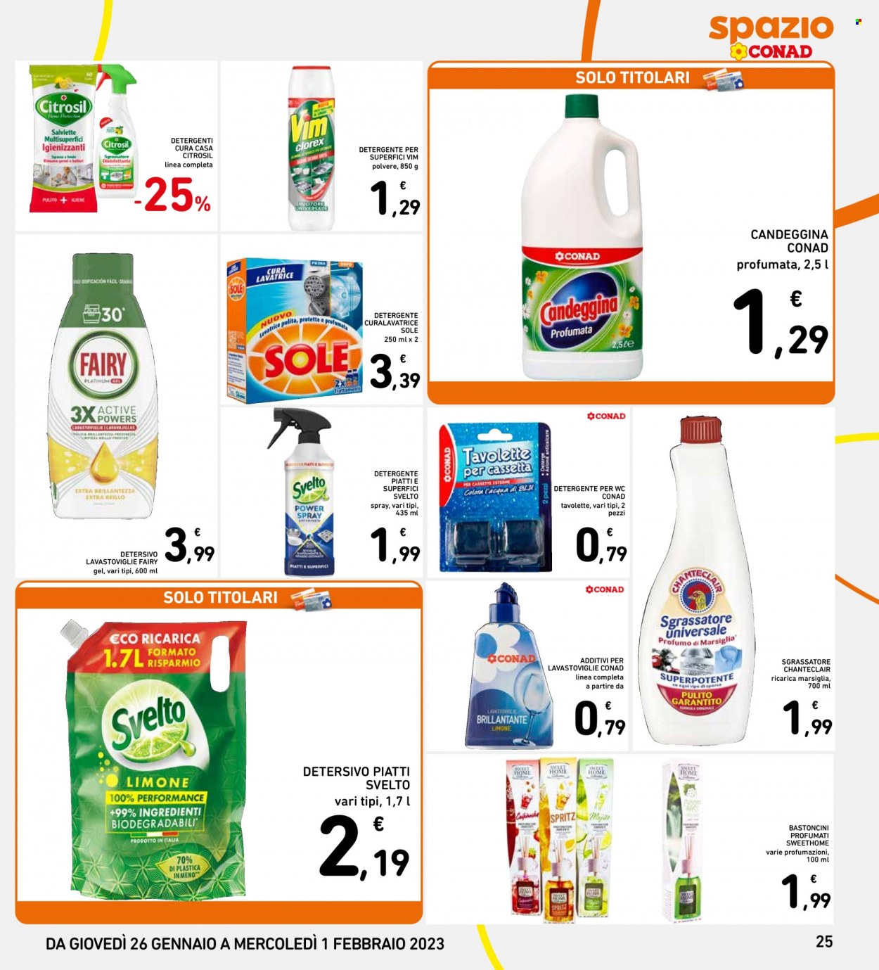 Volantino Conad - 26/1/2023 - 1/2/2023. Pagina 25