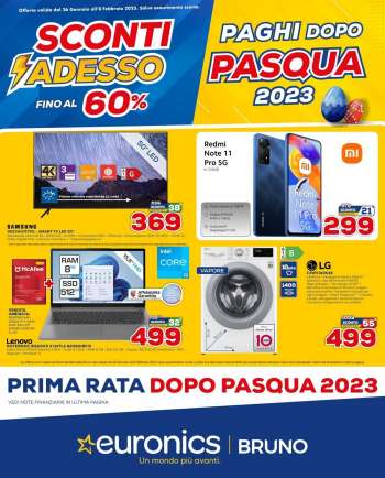 Volantino Euronics - 26/1/2023 - 8/2/2023.