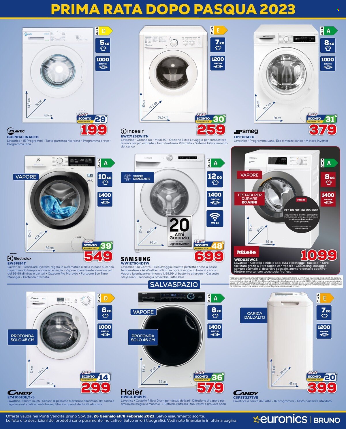 Volantino Euronics - 26/1/2023 - 8/2/2023. Pagina 30
