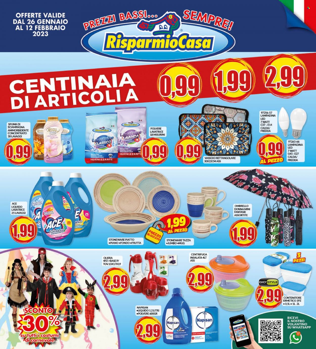 Volantino Risparmio Casa - 26/1/2023 - 12/2/2023. Pagina 1