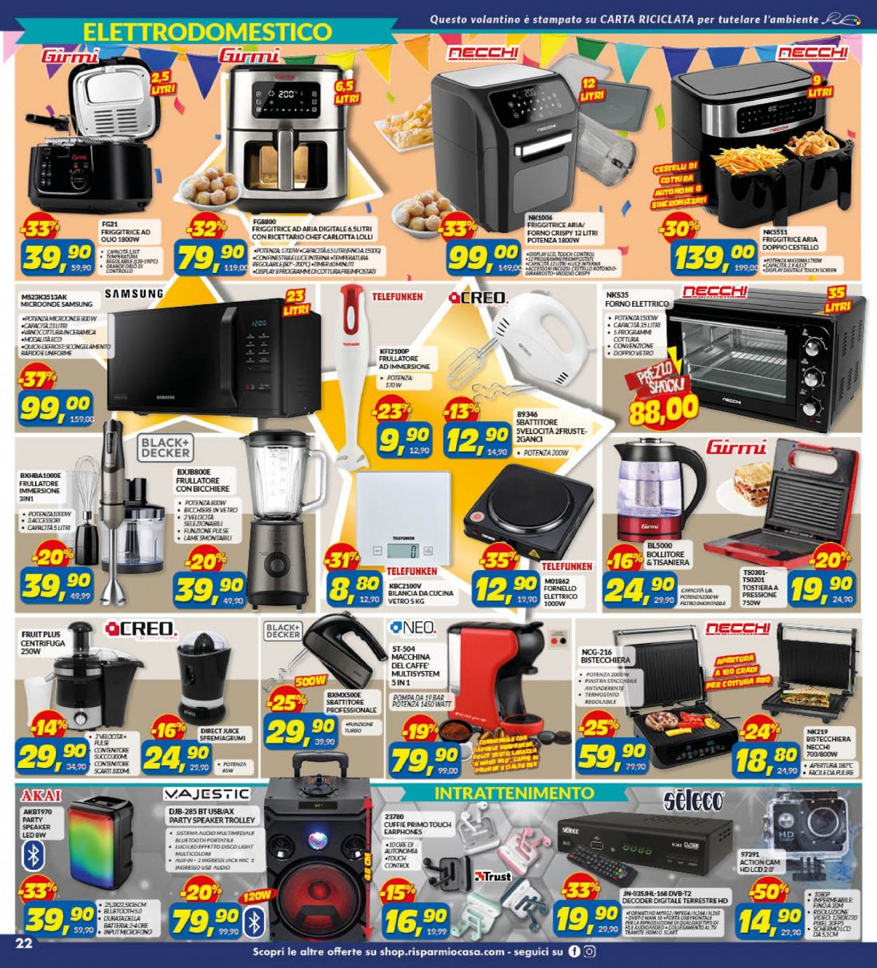 Volantino Risparmio Casa - 26/1/2023 - 12/2/2023. Pagina 22