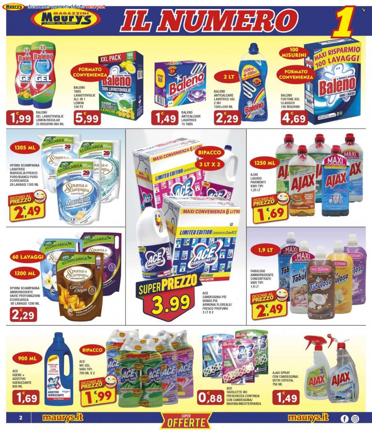 Volantino Maury's - 28/1/2023 - 11/2/2023. Pagina 2