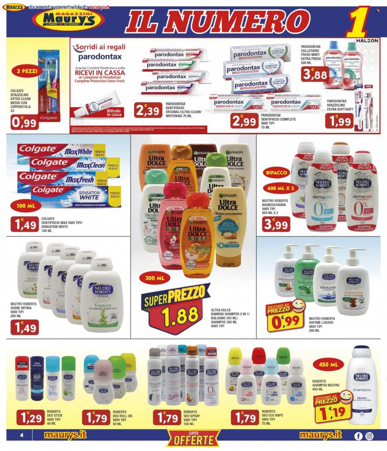 Volantino Maury's - 28/1/2023 - 11/2/2023. Pagina 4
