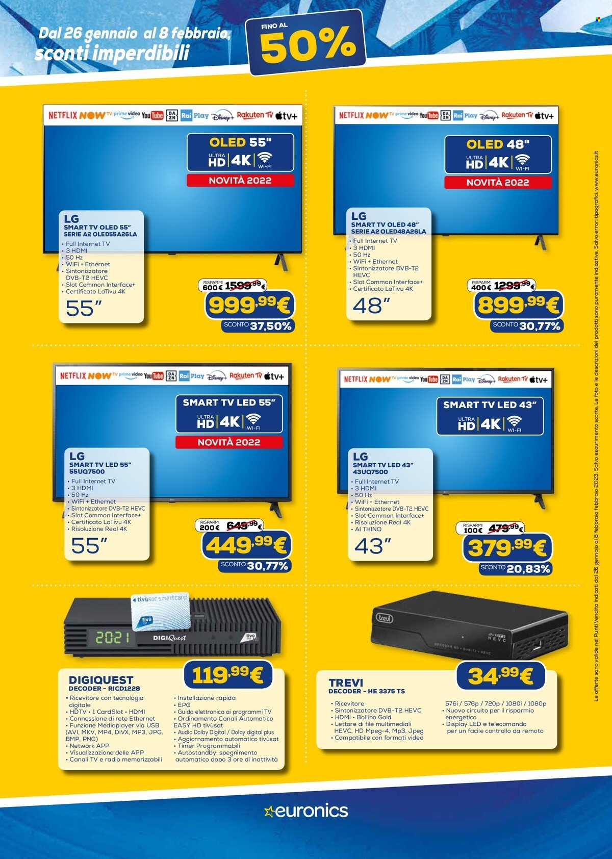 Volantino Euronics - 26/1/2023 - 8/2/2023. Pagina 7