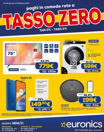 Volantino Euronics - 26/1/2023 - 8/2/2023.