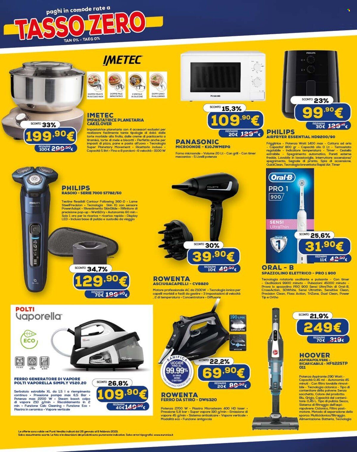 Volantino Euronics - 26/1/2023 - 8/2/2023. Pagina 10