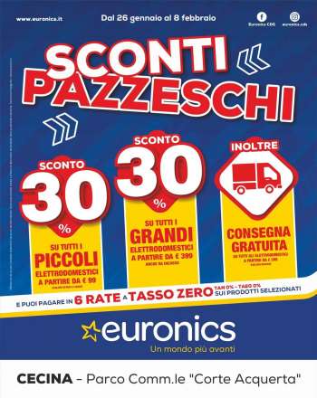 Volantino Euronics - 26/1/2023 - 8/2/2023.