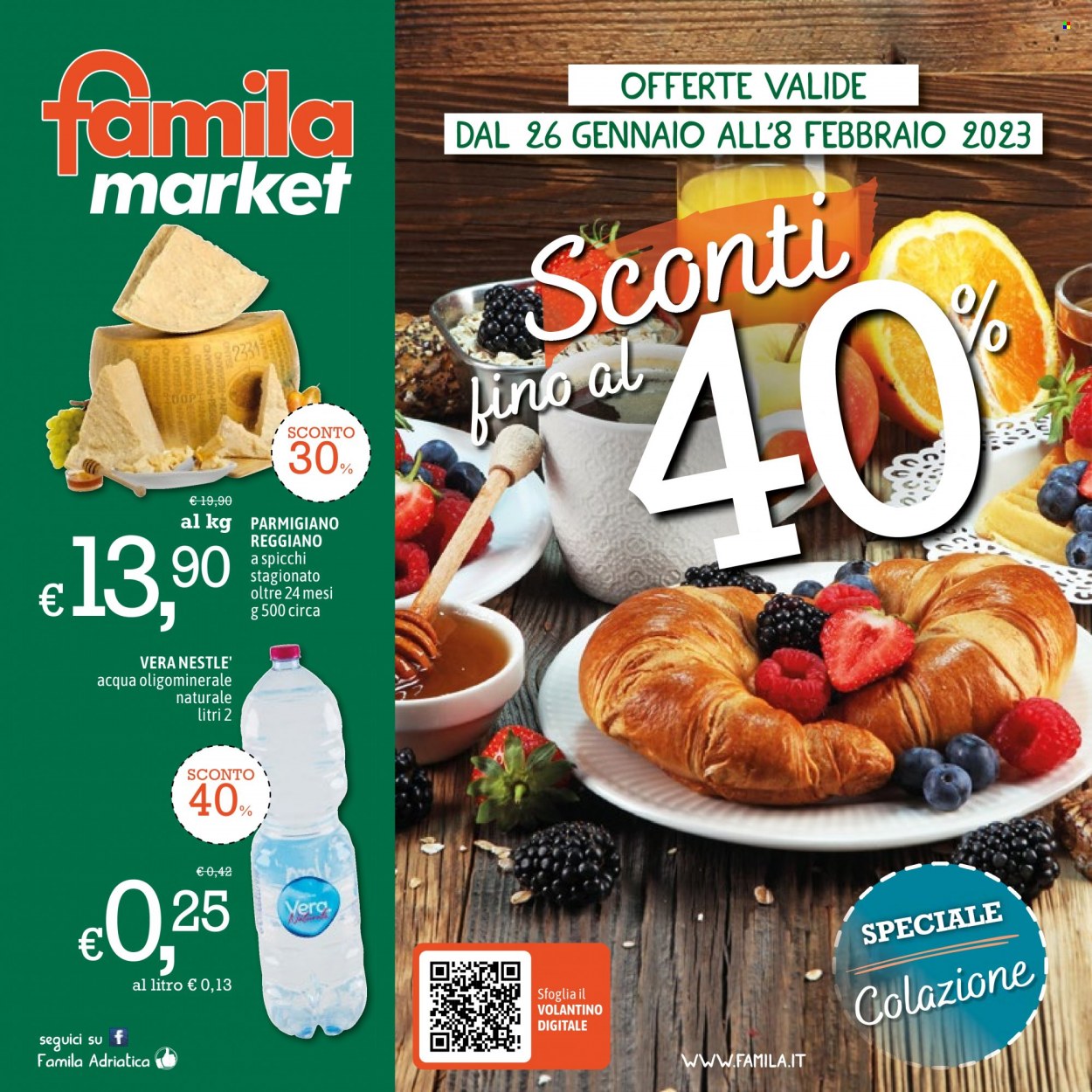Volantino Famila - 26/1/2023 - 8/2/2023. Pagina 1