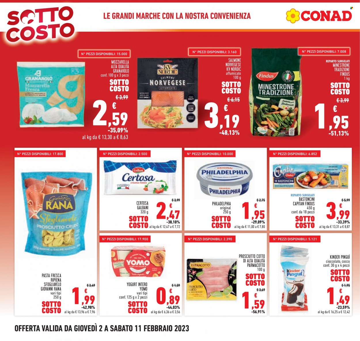 Leták Conad - 2.2.2023 - 11.2.2023. Strana 2
