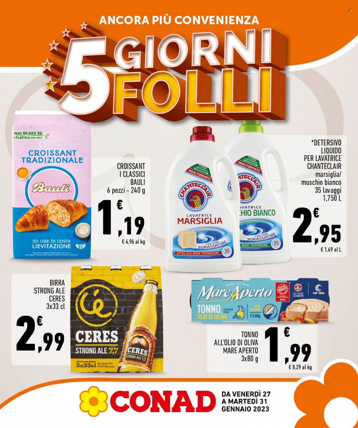 Volantino Conad - 27/1/2023 - 31/1/2023. Pagina 1