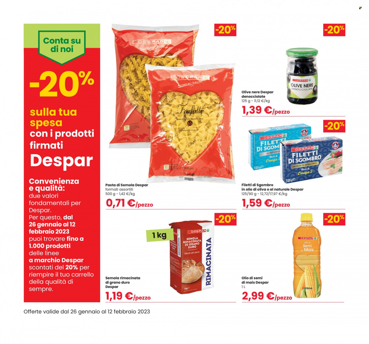 Volantino Eurospar - 26/1/2023 - 12/2/2023. Pagina 10