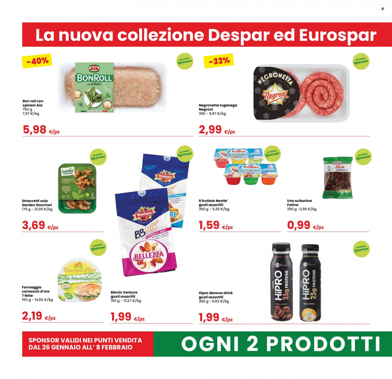 Volantino Eurospar - 26/1/2023 - 8/2/2023. Pagina 4