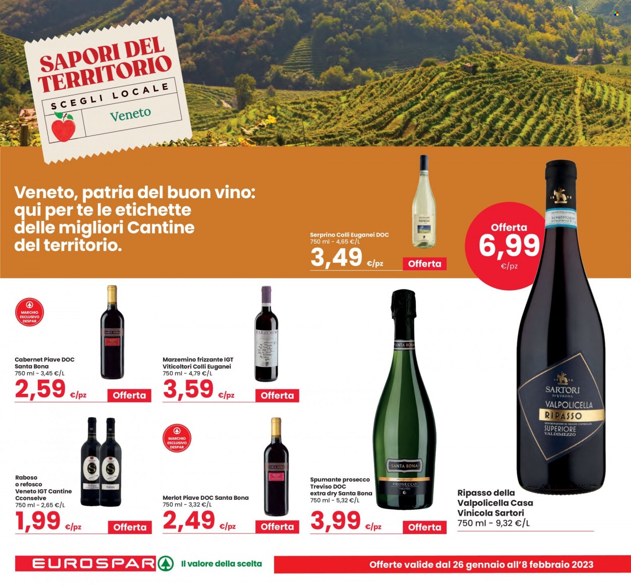 Volantino Eurospar - 26/1/2023 - 8/2/2023. Pagina 5
