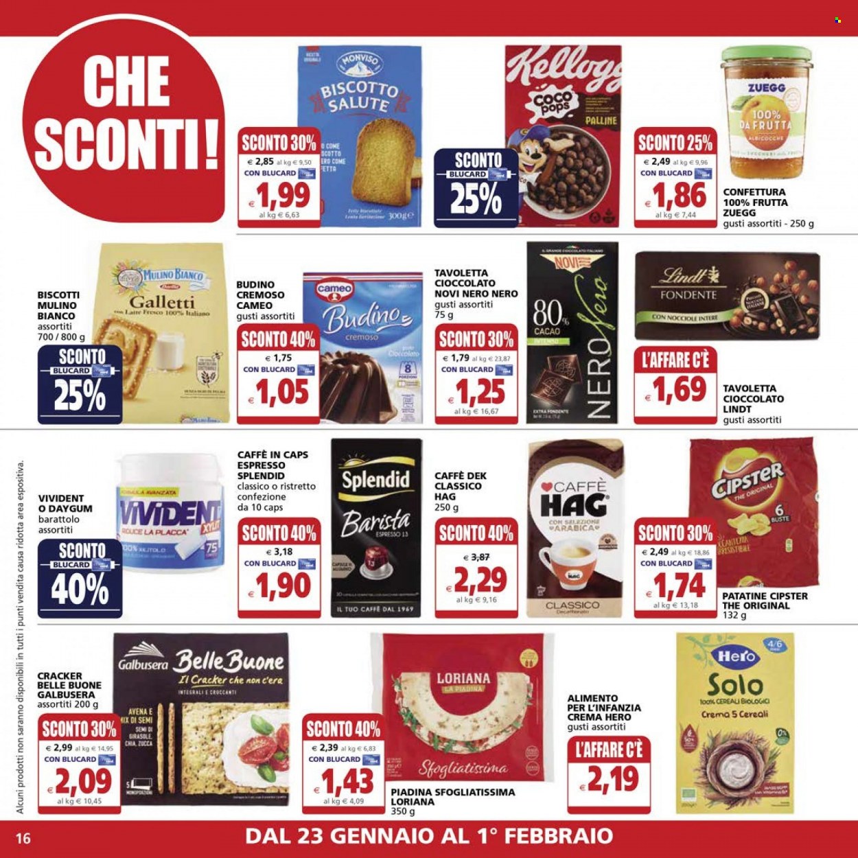 Volantino Il Gigante - 23/1/2023 - 1/2/2023. Pagina 16