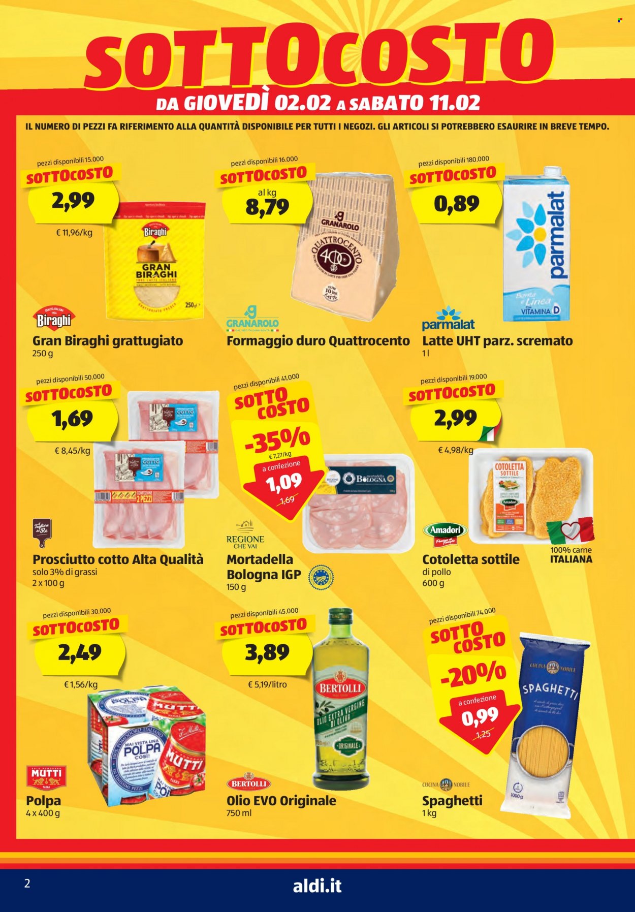 Volantino Aldi - 6/2/2023 - 12/2/2023. Pagina 2