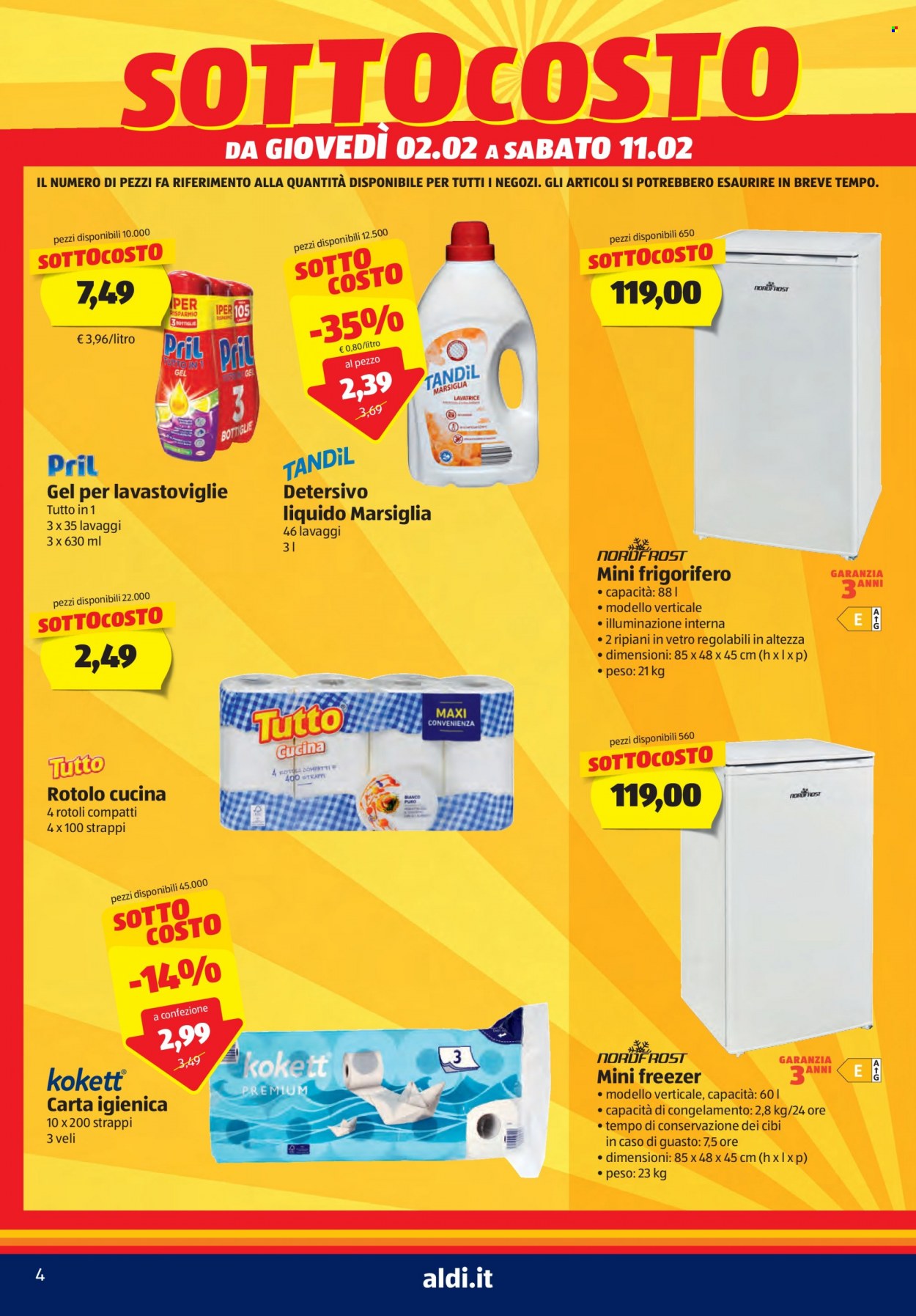 Volantino Aldi - 6/2/2023 - 12/2/2023. Pagina 4