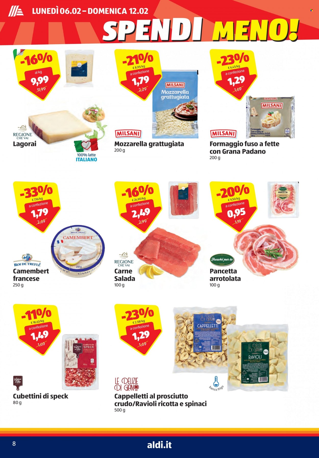 Volantino Aldi - 6/2/2023 - 12/2/2023. Pagina 8