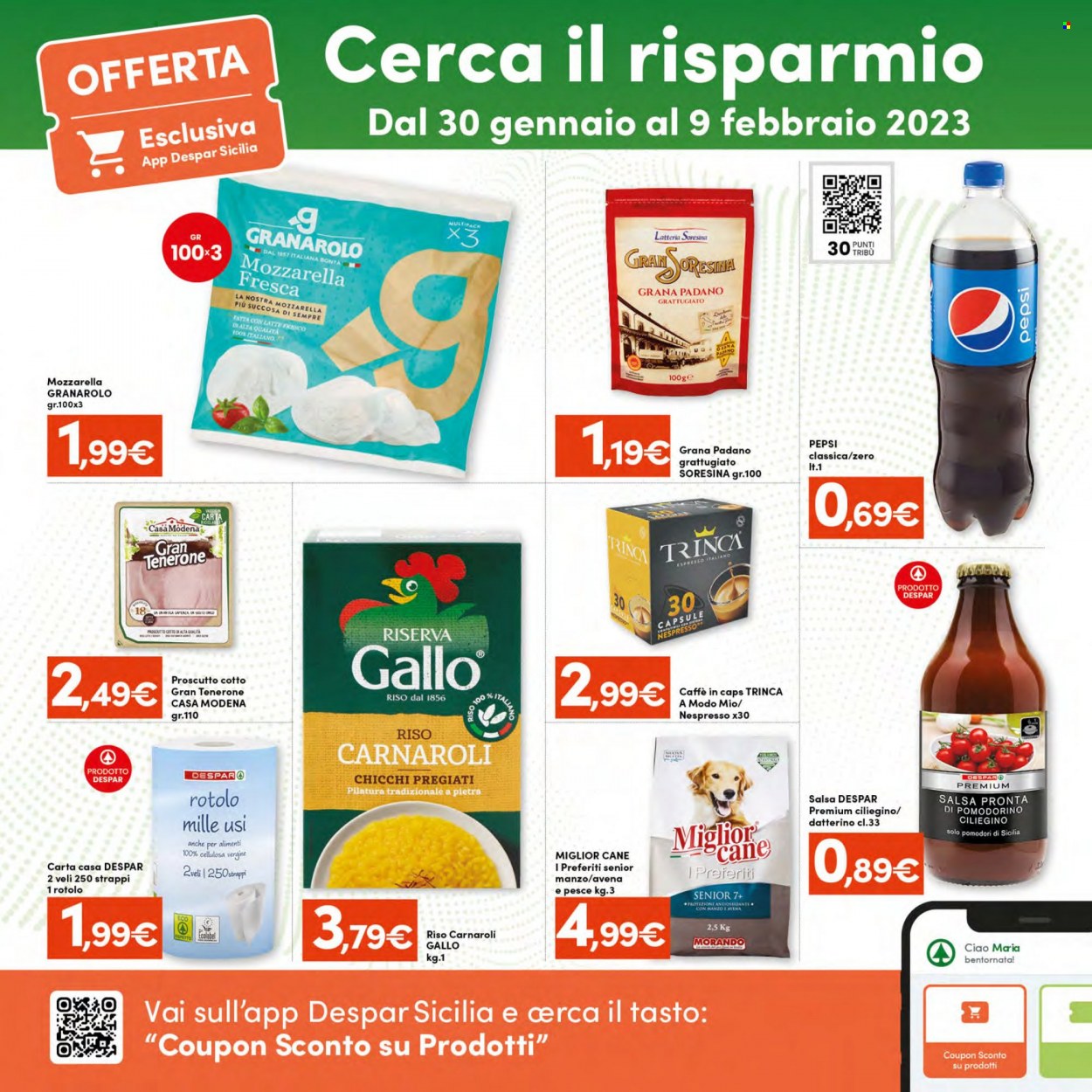 Volantino Eurospar - 30/1/2023 - 9/2/2023. Pagina 9