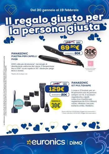 Volantino Euronics - 30/1/2023 - 19/2/2023.