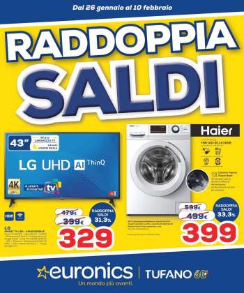 Volantino Euronics - 26/1/2023 - 10/2/2023.