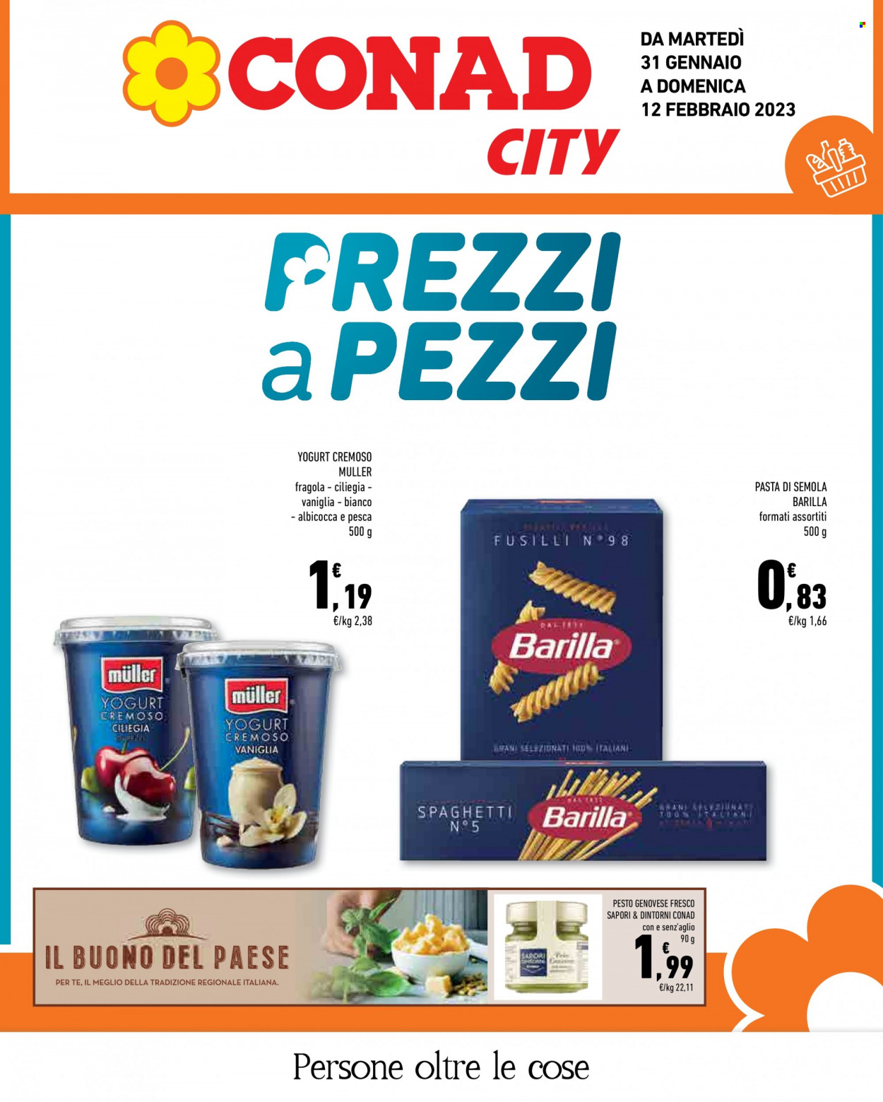Volantino Conad - 31/1/2023 - 12/2/2023. Pagina 1