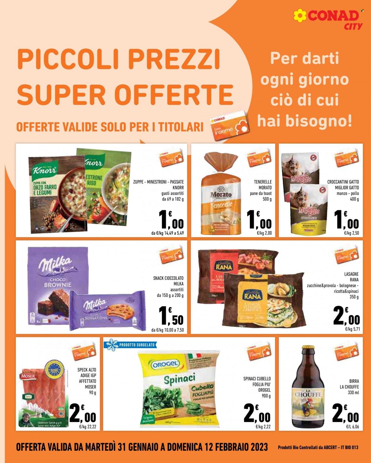 Volantino Conad - 31/1/2023 - 12/2/2023. Pagina 10
