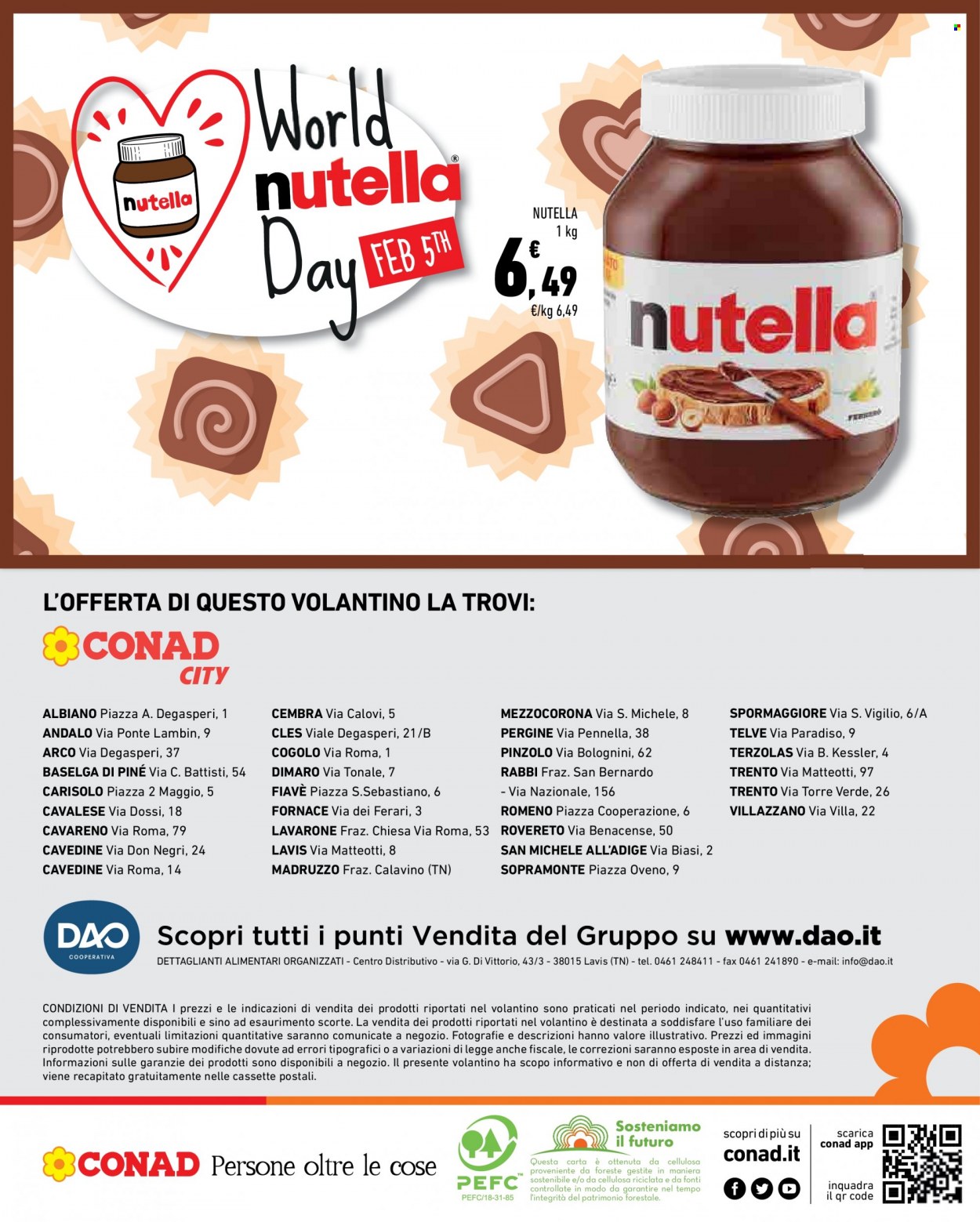 Volantino Conad - 31/1/2023 - 12/2/2023. Pagina 20