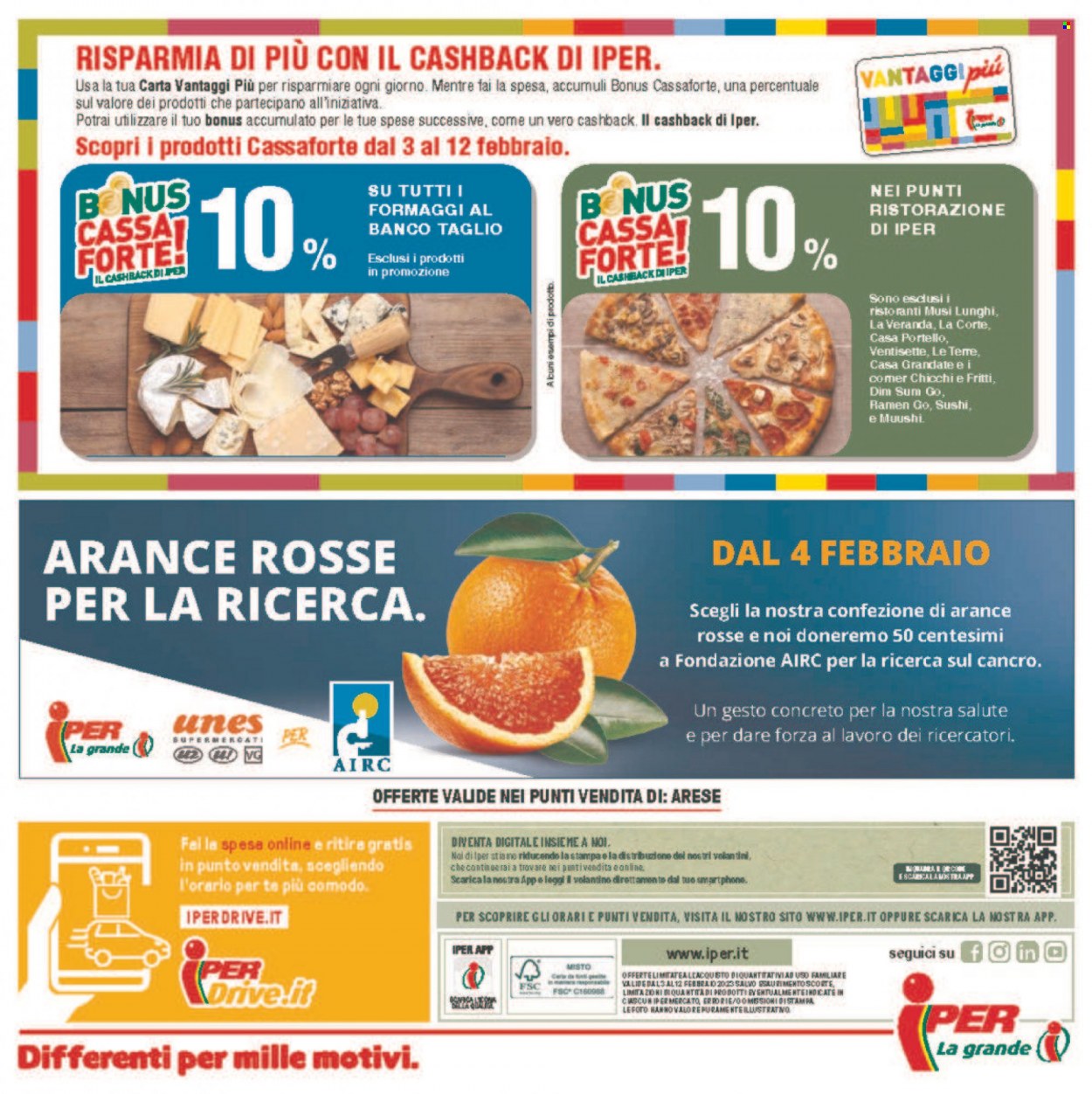 Volantino Iper, La grande i - 3/2/2023 - 12/2/2023. Pagina 44