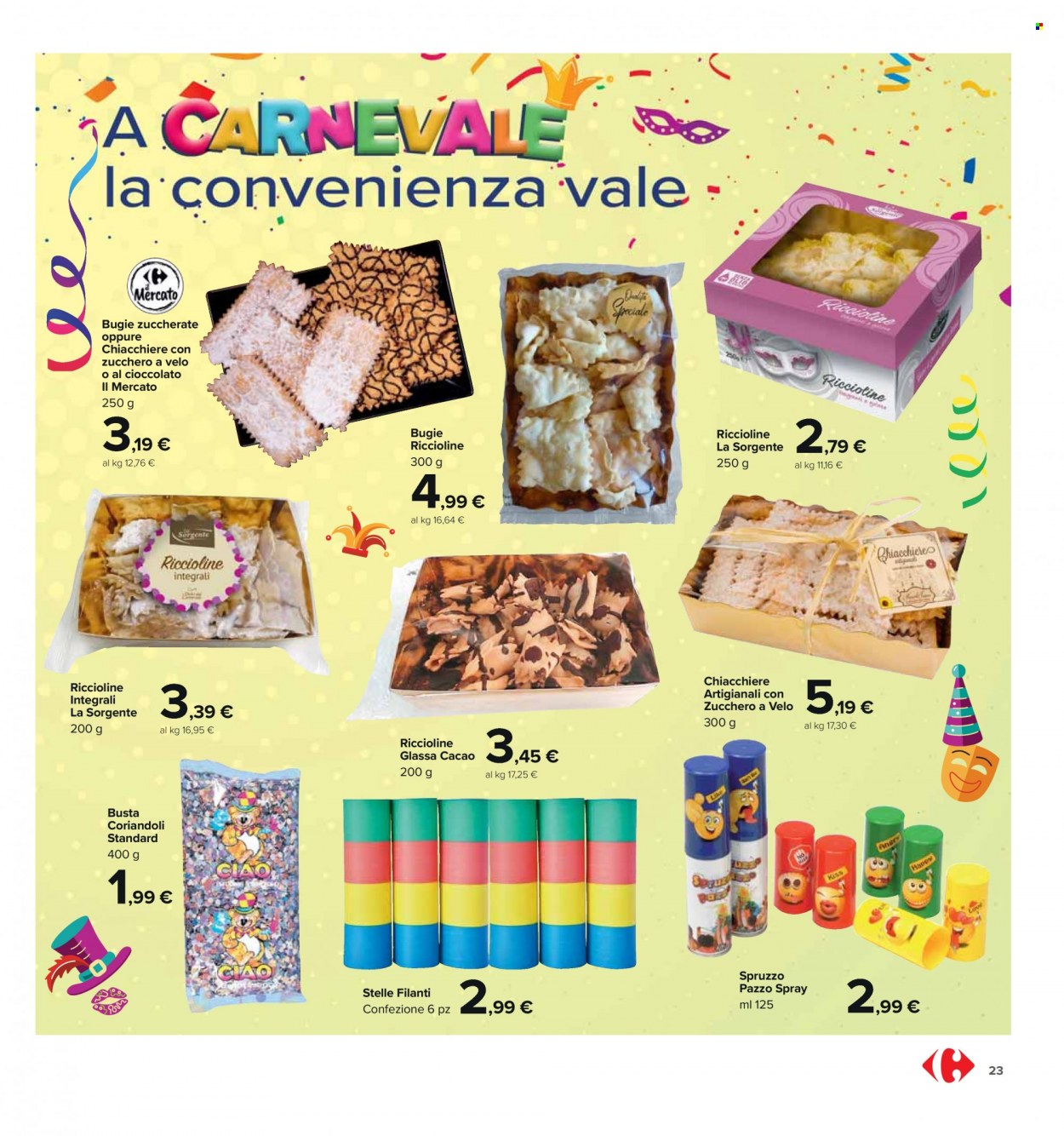 Volantino Carrefour - 3/2/2023 - 12/2/2023. Pagina 23